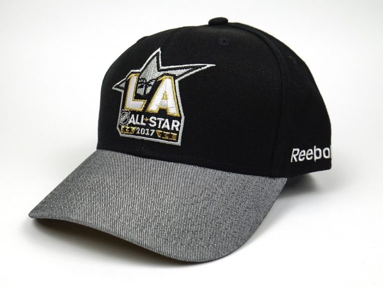 Cap Reebok NHL All Star 2017 Black Grey_02