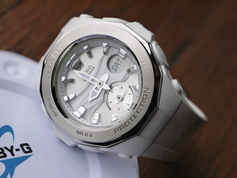 Casio BGA-220-7A Baby-G White-Silver Watch