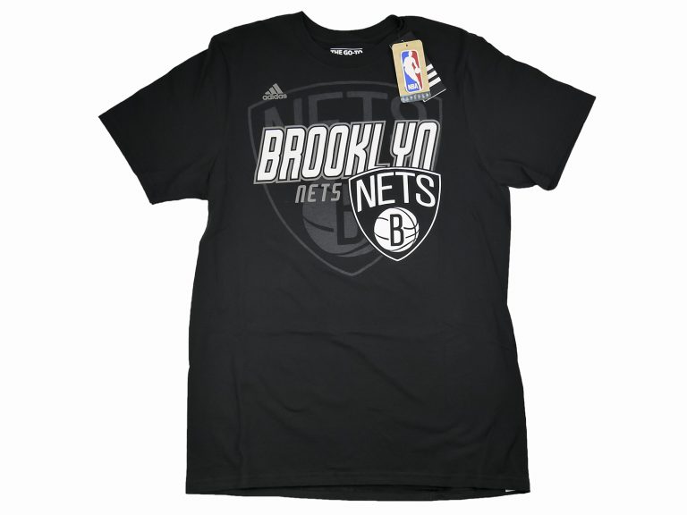 Adidas NBA Brooklyn Nets Black Tee
