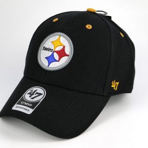 Cap 47 Brand NFL Pittsburgh Steelers MVP Black