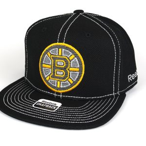 Cap Reebok NHL Boston Bruins Large Logo Boxy Snapback