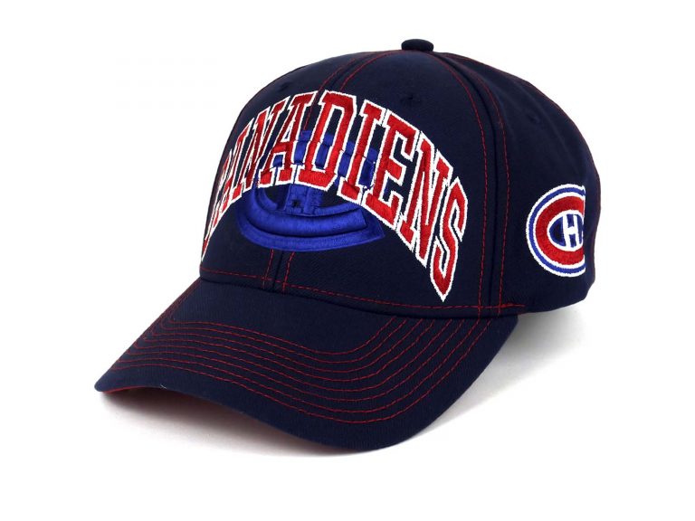 Cap Reebok Montreal Canadiens Face Off Navy Red