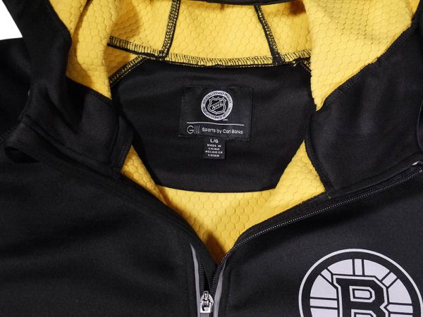 G-III NHL Boston Bruins Full Zip Hooded Jacket Black