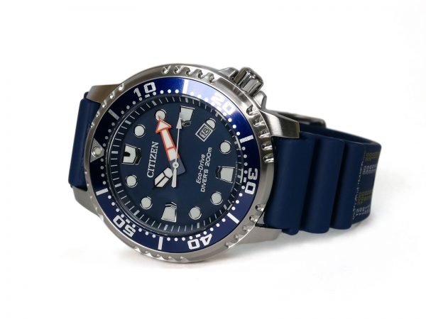 Citizen BN0151-09L Eco-Drive Promaster Diver Blue Dial 200 m watch