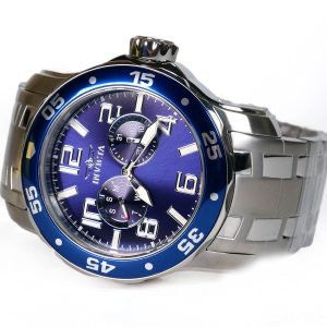 Invicta 17496 Pro Diver Blue Dial Quartz Silver Watch