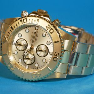 Invicta 1774 Pro-Diver Collection 18k Gold Ion-Plated Stainless Steel Watch