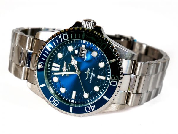 Invicta 30019 Pro Diver Quartz Blue Dial Mens Watch