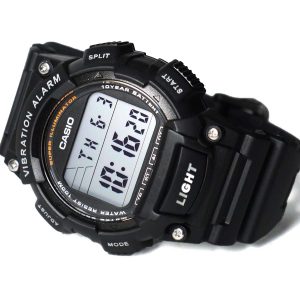 Casio W-736H-1AV vibration alarm watch