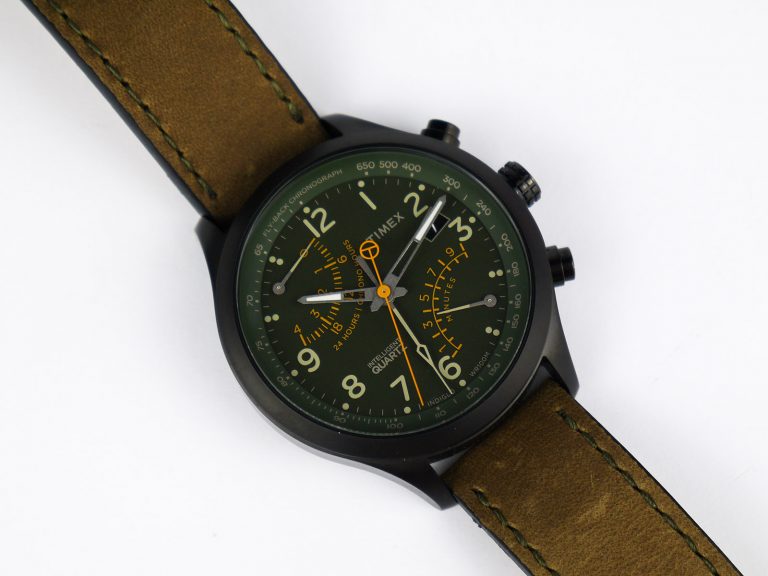 Timex T2p381 Intelligent Quartz Fly Back Chronograph Watch High