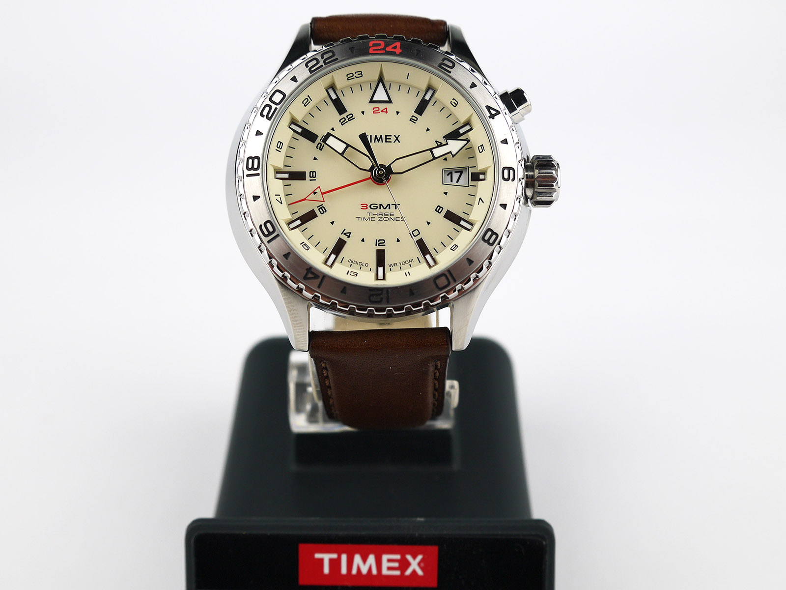 Timex T2P426 Intelligent Quartz 3 GMT