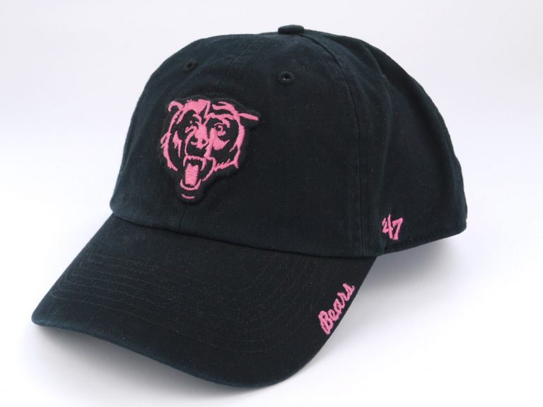 Cap 47 Brand NFL Chicago Bears Black Pink