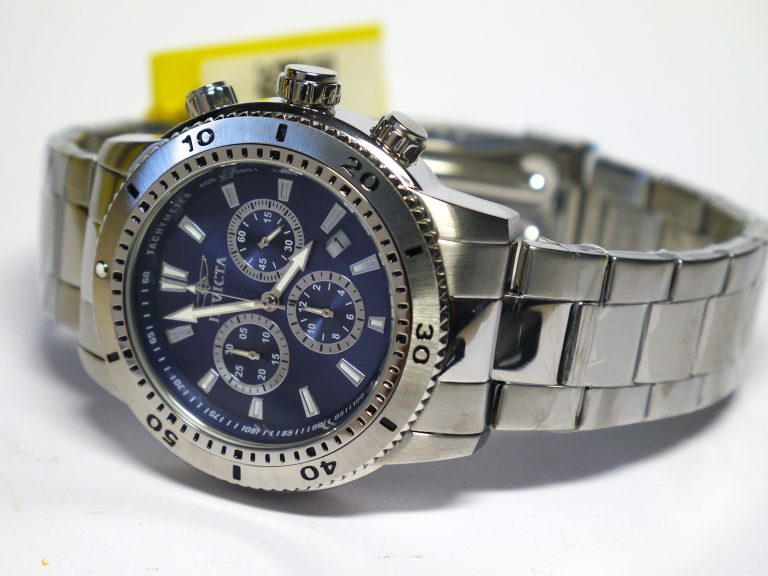 Invicta Men's 10362 Specialty Chronograph Blue Dial Watch