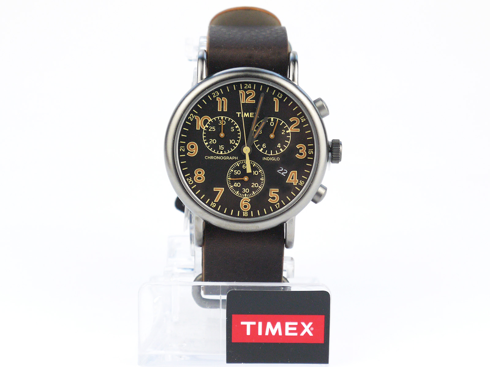 Timex Tw2P85400 Weekender Chronograph Slip-Thru Strap Watch