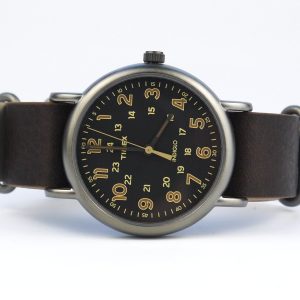 Timex Tw2P85800 Weekender Oversized Vintage-Style Watch