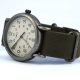Timex Tw2P85900 Weekender Oversized Vintage-Style Canvas Khaki Watch