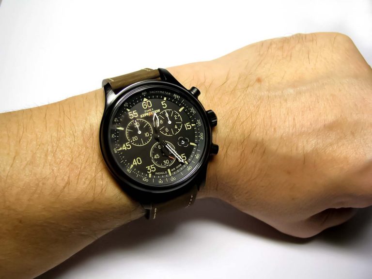 timex field chronograph