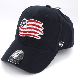 Cap 47 Brand MLS New England Revolution Black