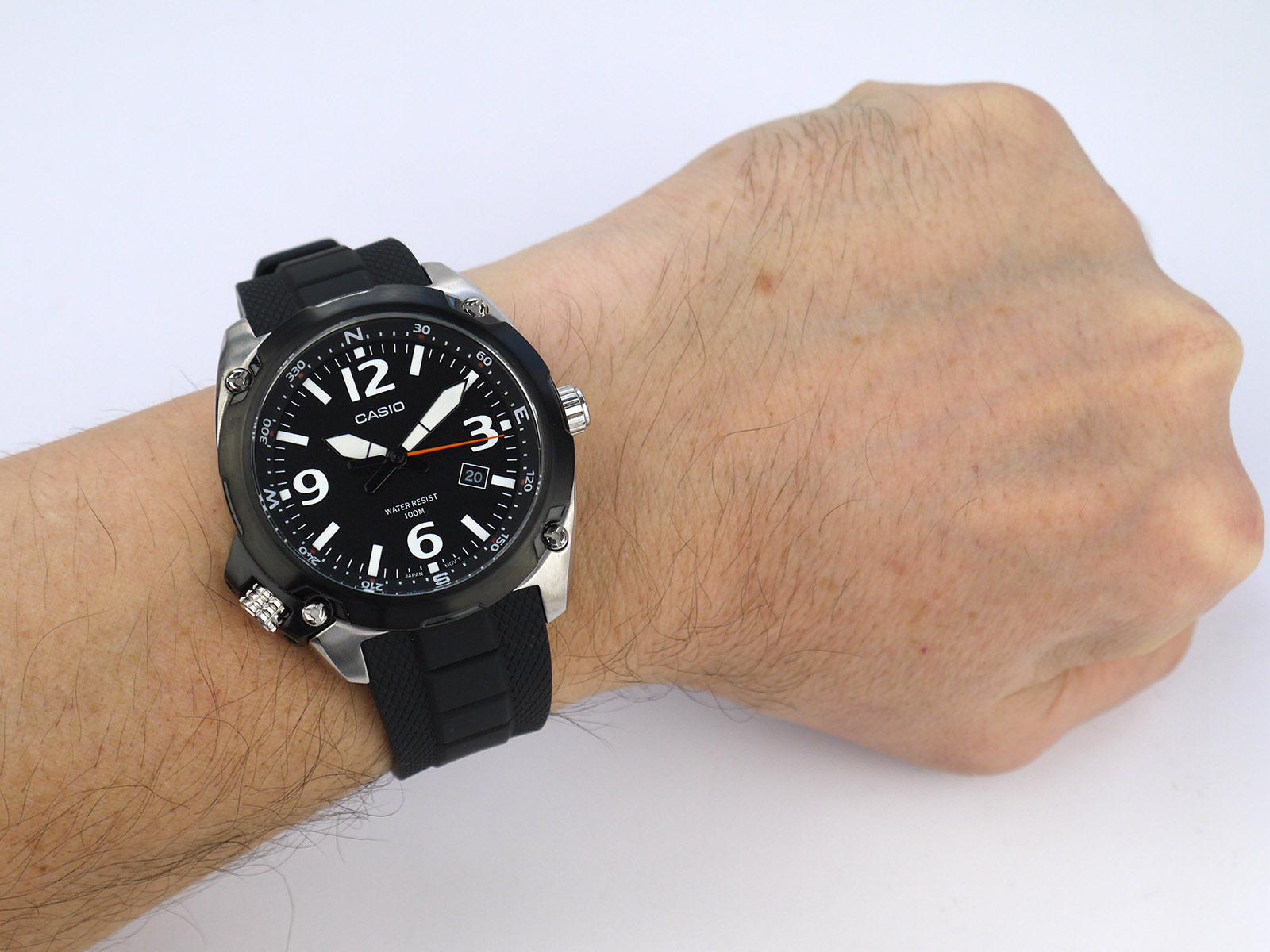Casio MTF-E001-1AVCF Classic Black Quartz Watch