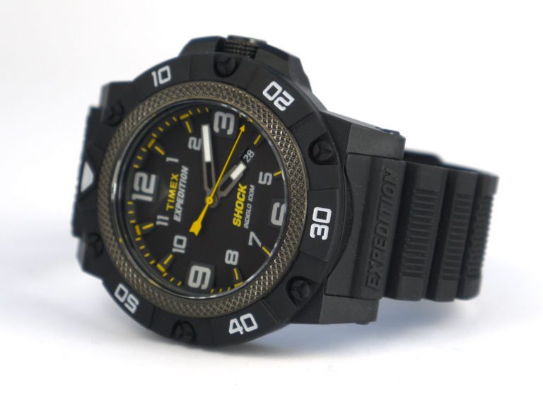Timex Men's TW4B01000 Expedition Field Shock Black Resin Strap Watch