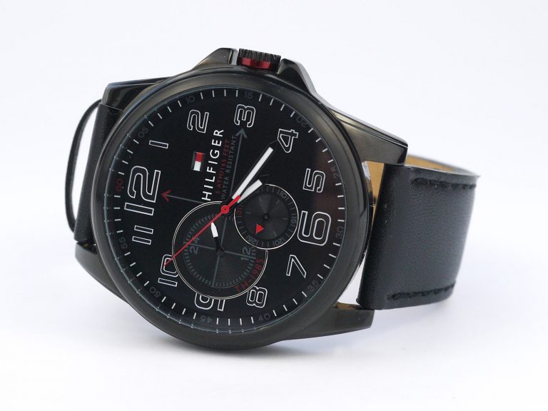 Tommy Hilfiger 1791005 Analog Display Japanese Quartz Black Watch