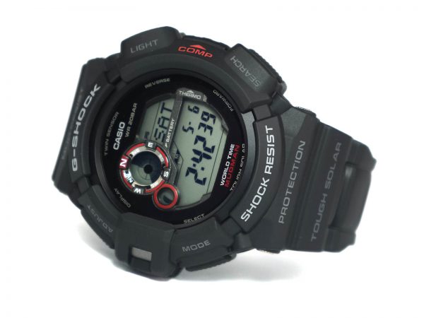 Casio G-9300-1 G-Shock Mudman Tough Solar Twin Sensor Watch