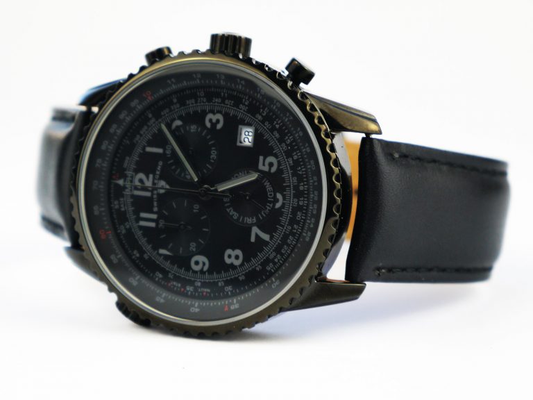 Swiss Legend Men's 30721-BB-01 Skyline Analog Display Swiss Quartz Black Watch