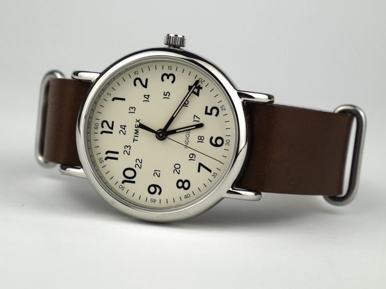 Timex T2P495 Weekender 40mm Case Slip-Thru Strap Watch