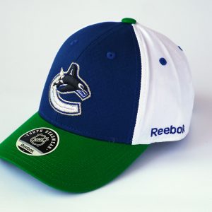 Cap Reebok NHL Vancouver Canucks Youth Blue Green White