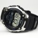Casio AE2000W-1AV Silver-Tone and Black Multi-Functional Digital Sport Watch