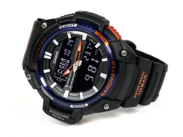 Casio SGW-450H-2BCF Barometer Thermometer Altimeter Analog-Digital Black Watch