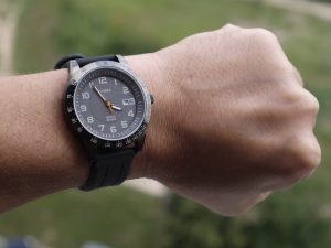 Timex hotsell gunmetal watch