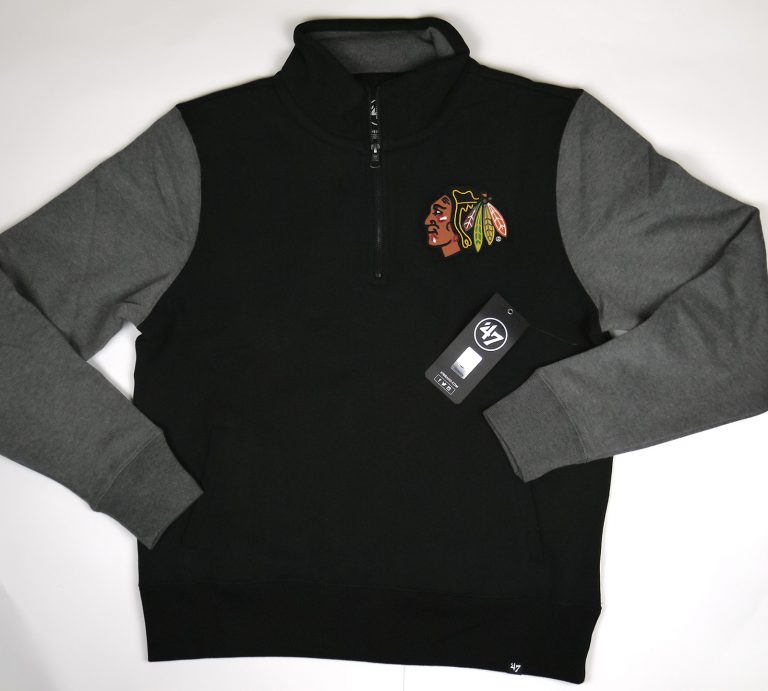 47 Brand NHL Chicago Blackhawks 1/4-Zip Pullover Fleece