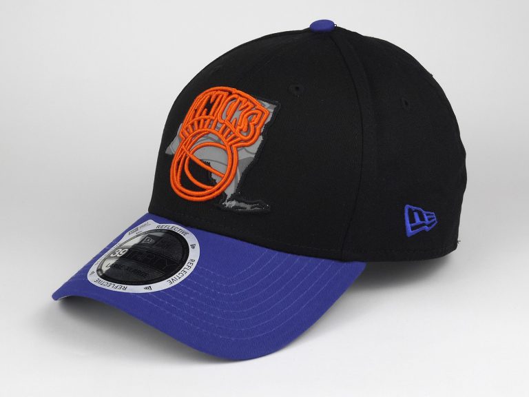 Cap New Era_NBA New York Knicks Black Blue XL