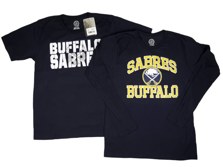 NHL_Youth Boys Sabres 2 Piece Long & Short sleeve Tee Set