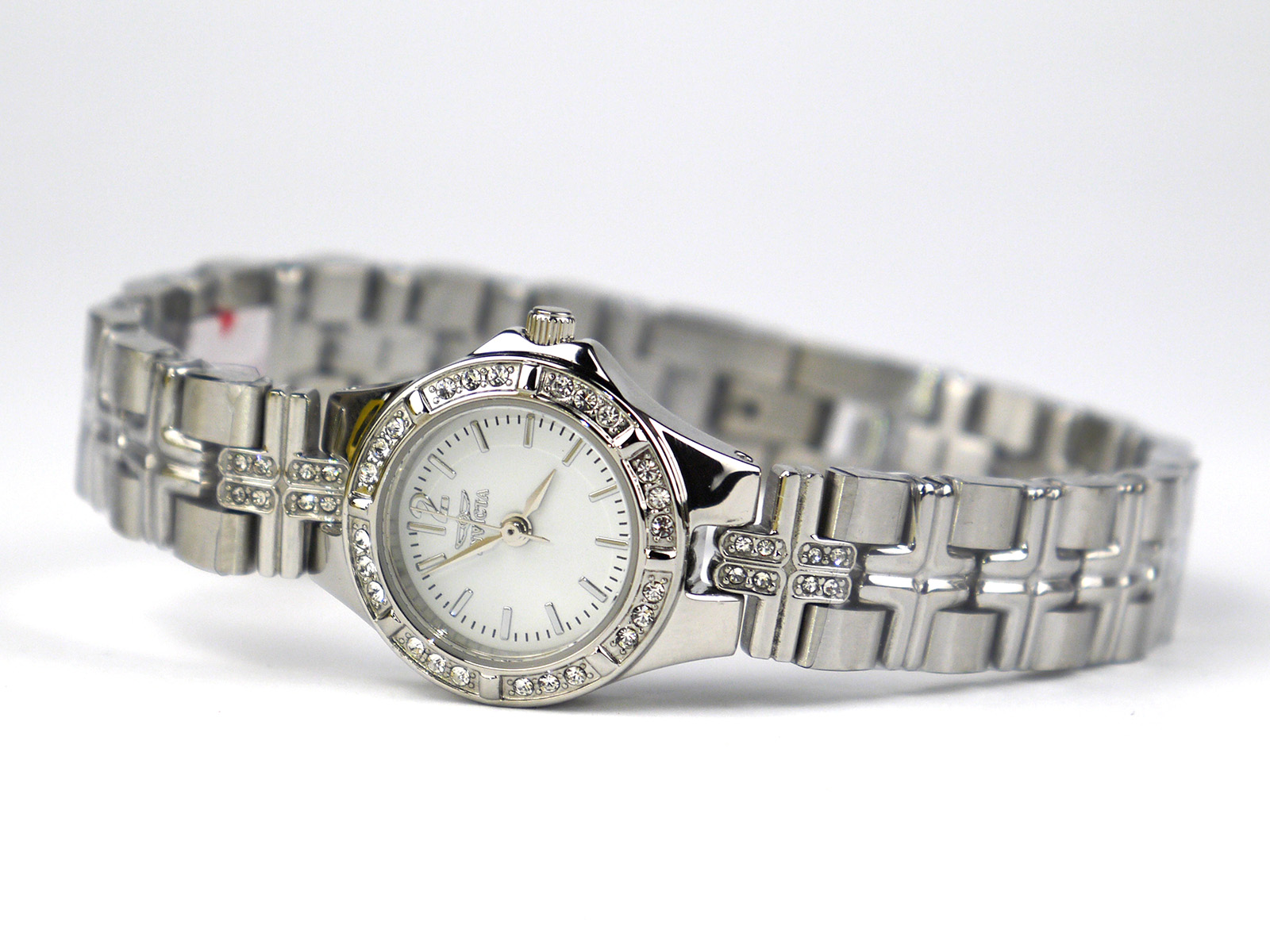 Invicta Women's 0126 II Collection Crystal-Accented Stainless Steel Watch