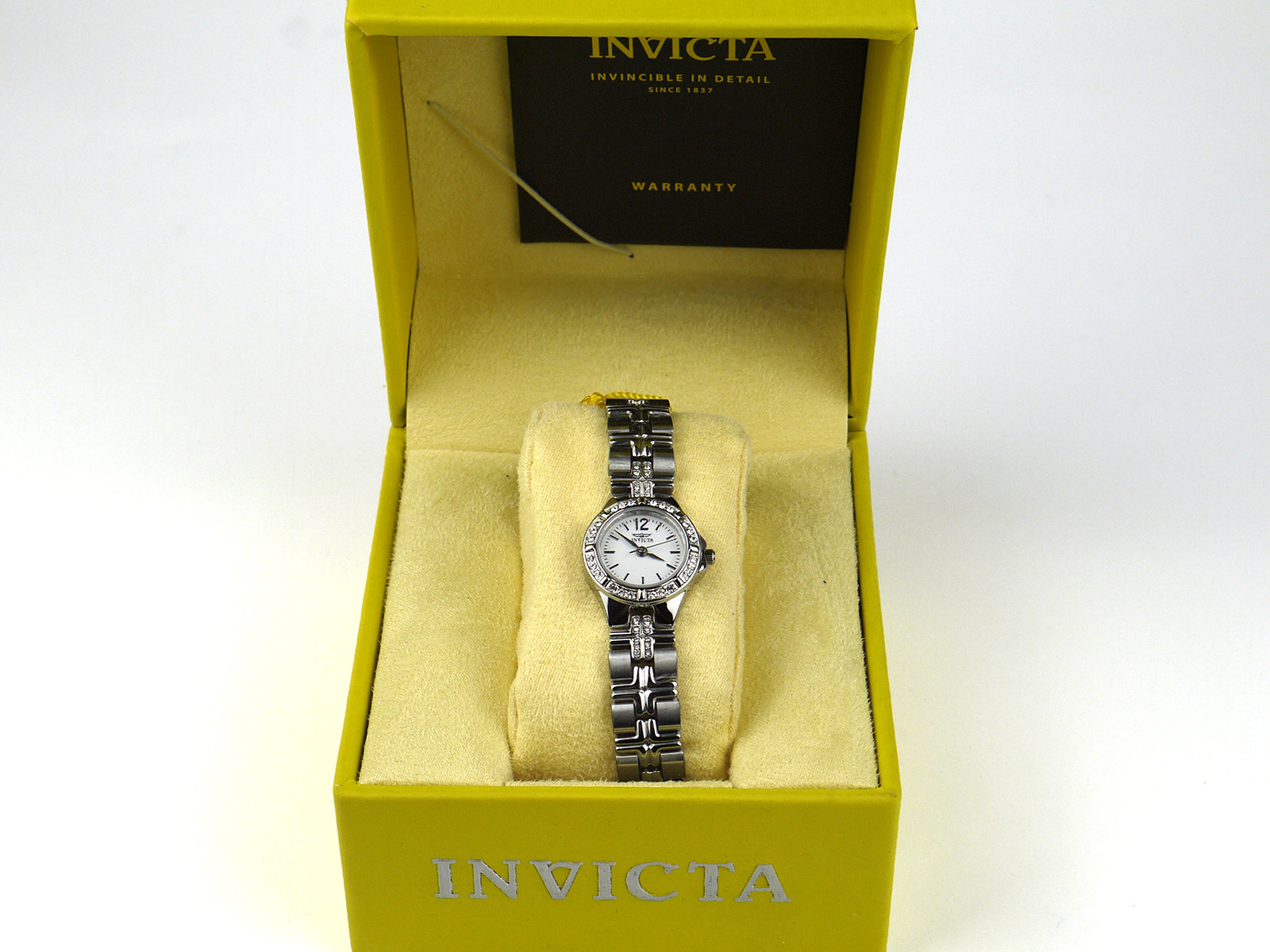 Invicta Women's 0126 II Collection Crystal-Accented Stainless Steel Watch