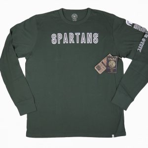 47 Brand Spartans Long Sleeve Tee Green