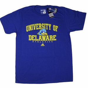Adidas University of Delaware Blue Tee