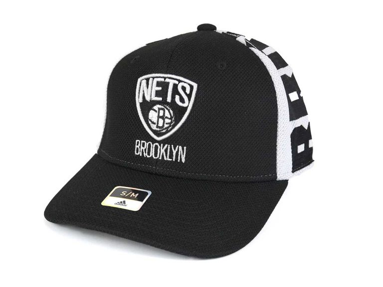 Cap Adidas NBA Brooklyn Nets City Name Meshback Black