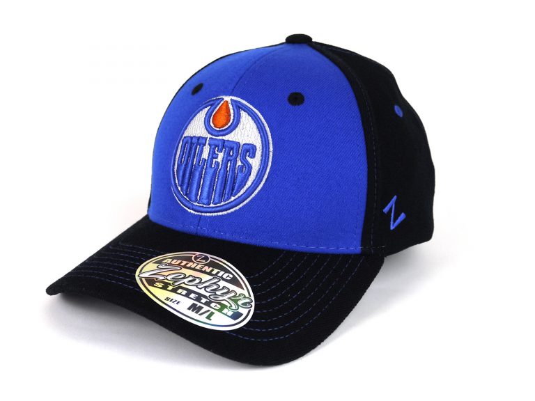 Cap Z NHL Edmonton Oilers Black Blue
