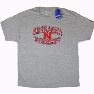Champion Nebraska Huskers Tee Grey
