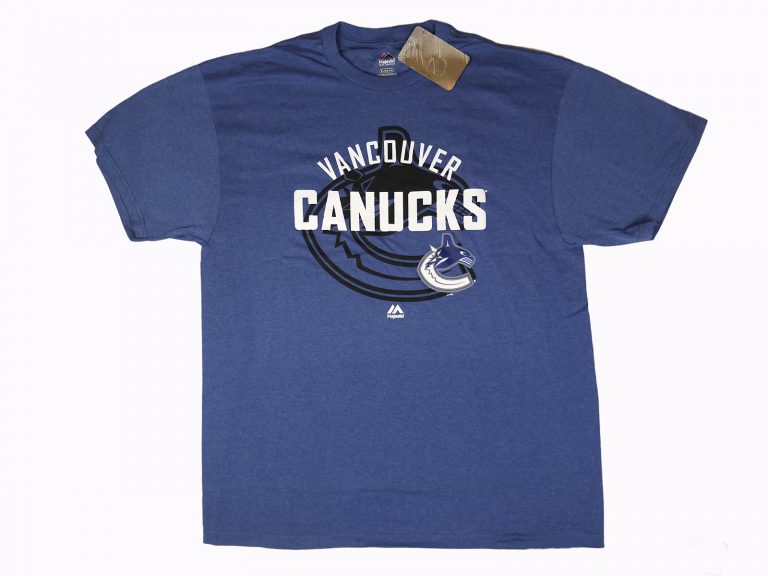 Majestic NHL Vancouver Canucks Tee Blue