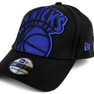 Cap New Era_New York Knicks Black Blue