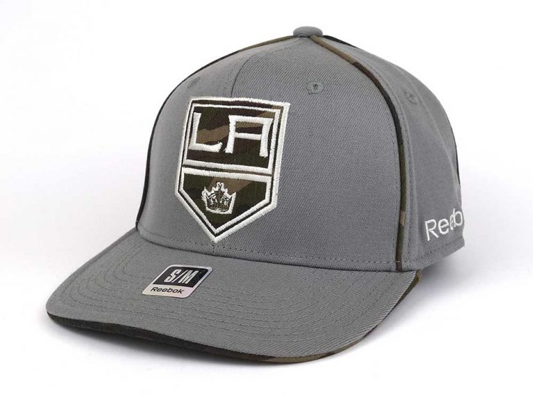 Cap Reebok NHL Los Angeles Kings Grey Camo