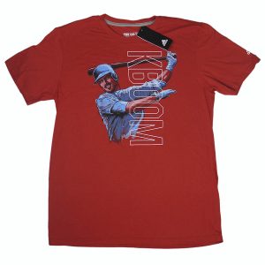 Adidas MLB Chicago Cubs K Boom Red Tee