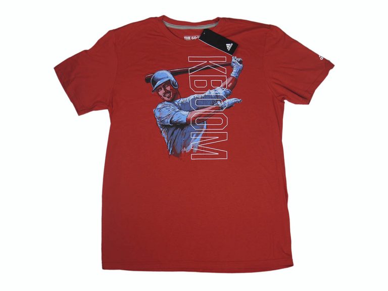 Adidas MLB Chicago Cubs K Boom Red Tee