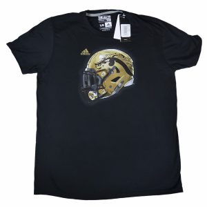 Adidas NCAA Western Michigan Broncos Helmet Tee Black