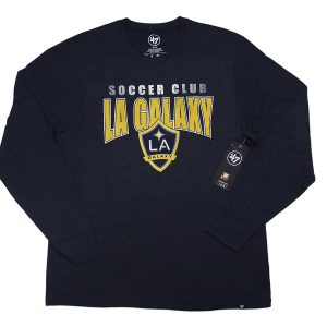 47 Brand MLS Los Angeles Galaxy Knockaround Club Long Sleeve Tee Navy