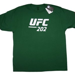 Reebok UFC 202 Logo Tee Green