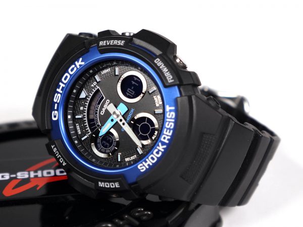 Casio AW-591-2A G-Shock Ana-Digi Chronograph Shock Resistant Sport Watch